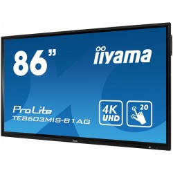 IIYAMA PROLITE TE8604MIS-B3AG Écran 86" tactile 20 points