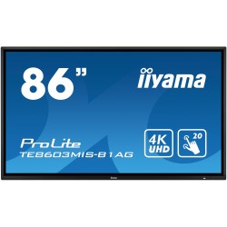 IIYAMA PROLITE TE8604MIS-B3AG Écran 86" tactile 20 points