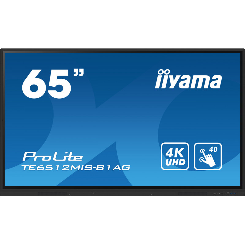 IIYAMA ProLite TE6512MIS-B1AG Écran numérique interactif 65"