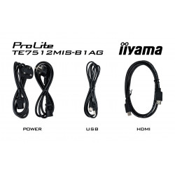 IIYAMA ProLite TE7512MIS-B1AG Écran numérique interactif 75"