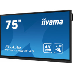 IIYAMA ProLite TE7512MIS-B1AG Écran numérique interactif 75"