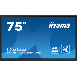 IIYAMA ProLite TE7512MIS-B1AG Écran numérique interactif 75"