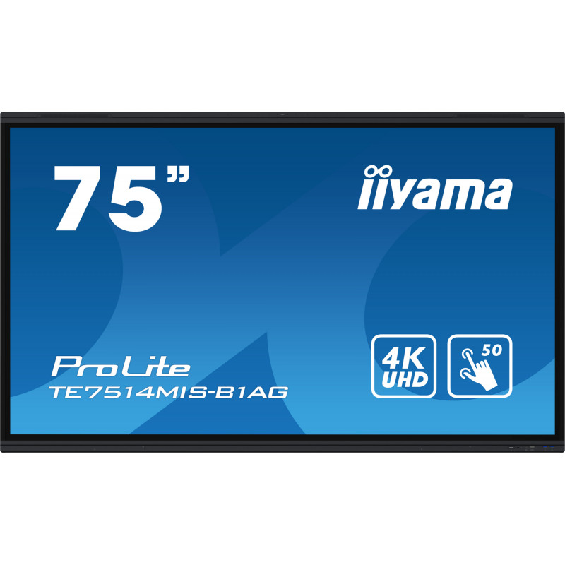 IIYAMA ProLite TE7514MIS-B1AG Écran numérique interactif 75"