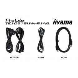 IIYAMA ProLite TE10518UWI-B1AG Écran numérique interactif 105"