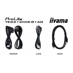 IIYAMA ProLite TE6512MIS-B3AG Écran numérique interactif 65"