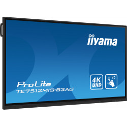 IIYAMA ProLite TE7512MIS-B3AG Écran numérique interactif 75"
