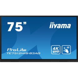 IIYAMA ProLite TE7512MIS-B3AG Écran numérique interactif 75"