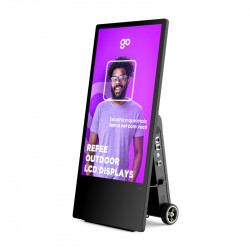 REFEE ECO 43 RFA Pro Chevalet Trottoir mobile extérieur 1500 cd/m2