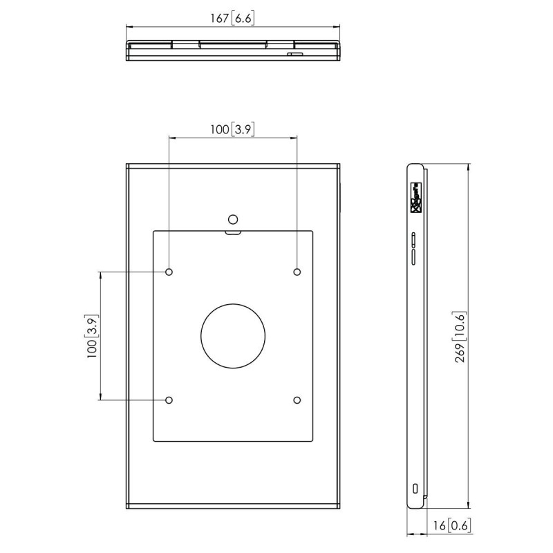 Support bureau VOGEL'S pour tablettes iPad Mini 4 à 2 bras de pivot