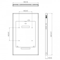 Support mural et bureau incliné VOGEL'S pour tablettes Samsung Galaxy Tab A 9.7"