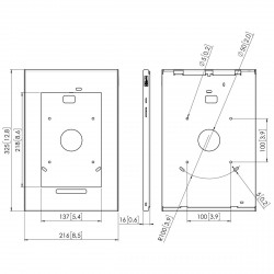 Support bureau VOGEL'S pour tablettes Samsung Galaxy Tab A de 10.1" (2018) à 1 bras de pivot