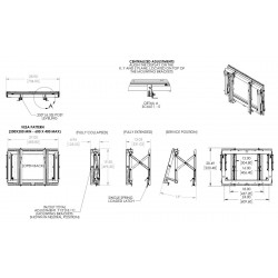 Image Module de support d'écran VOGEL'S PFW6870 pour mur vidéo