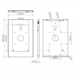 Support bureau VOGEL'S pour tablettes Samsung Galaxy Tab S4 à 1 bras de pivot