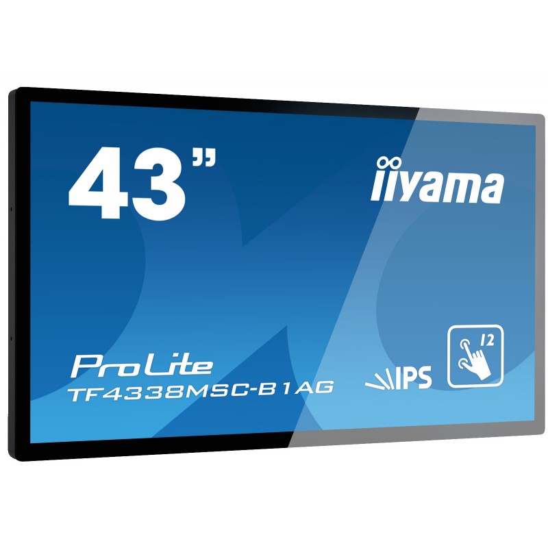 IIYAMA PROLITE TF4338MSC-B1AG Écran 43" tactile 12 points