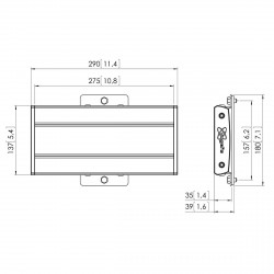 VOGEL'S PFB 3402 Plaque d'interface pour fixation écran VESA 200