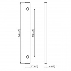 VOGEL'S PUA9501 Kit raccord de poteau pour PUC21xx et PUC23xx