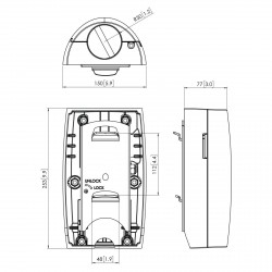 VOGEL'S PFA 9001 Block d'interface pivotant pour fixation d'écran