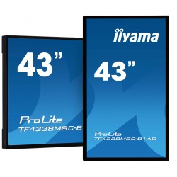 IIYAMA PROLITE TF4338MSC-B1AG Écran 43" tactile 12 points