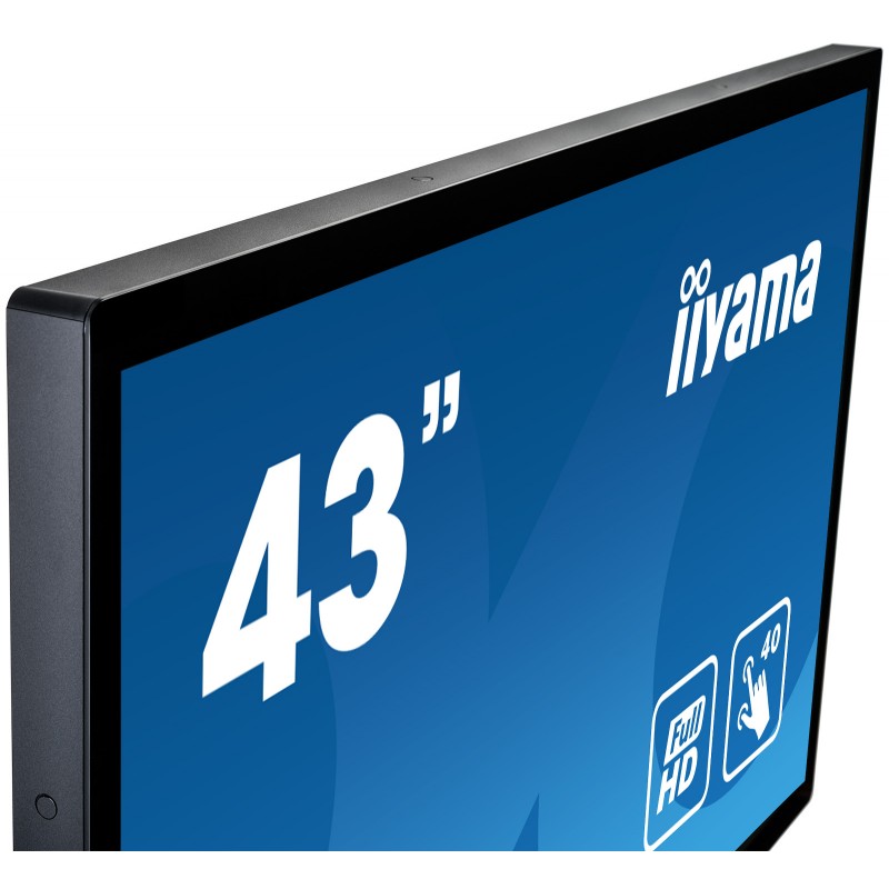 Écran Tactile PC Iiyama ProLite 15,6 Pouces - Android 14, PCAP 10 Points, PoE, WiFi, NFC/RFID - Pour Borne Interactive, Salle De Réunion