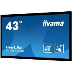 IIYAMA PROLITE T4361MSC-B1 Écran 43" tactile 40 points