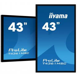 IIYAMA PROLITE T4361MSC-B1 Écran 43" tactile 40 points