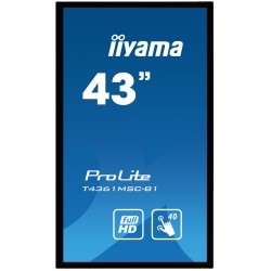 IIYAMA PROLITE T4361MSC-B1 Écran 43" tactile 40 points