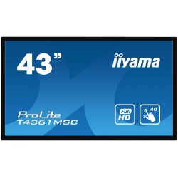 IIYAMA PROLITE T4361MSC-B1 Écran 43" tactile 40 points