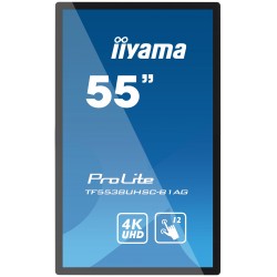 IIYAMA PROLITE TF5538UHSC-B1AG Écran 55" tactile 12 points