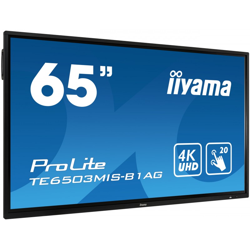 IIYAMA PROLITE TE6503MIS-B1AG Écran 65" tactile 20 points