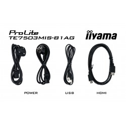 IIYAMA PROLITE TE7503MIS-B1AG Écran 75" tactile 20 points