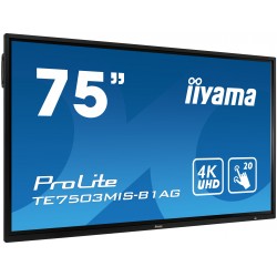 IIYAMA PROLITE TE7503MIS-B1AG Écran 75" tactile 20 points