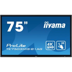 IIYAMA PROLITE TE7503MIS-B1AG Écran 75" tactile 20 points