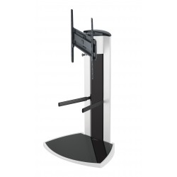 VOGEL'S EFF8340/W Support sur pied au sol orientable pour écran 40" à 65" couleur Blanc/Noir