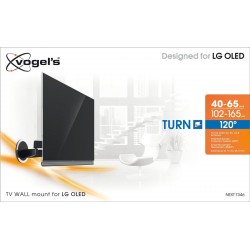 VOGEL'S NEXT Support mural haut de gamme de qualité Premium pour écran OLED de 40" à 65"