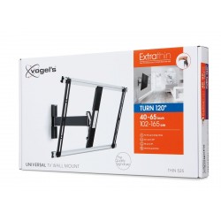 VOGEL'S THIN 525 Support mural inclinable orientable à 120° pour écrans 40" à 65"