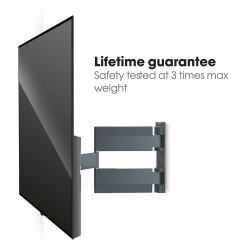 VOGEL'S THIN 546 Support mural inclinable orientable à 180° pour écrans OLED de 40" à 65"