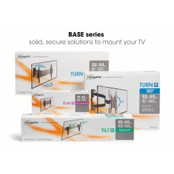 VOGEL'S 25 BASE S Support mural orientable à 120° pour écrans 19" à 43"