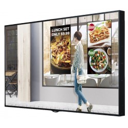 Écran vitrine haute luminosité 55" LG 55XS4F pour solution vitrine tactile 55"