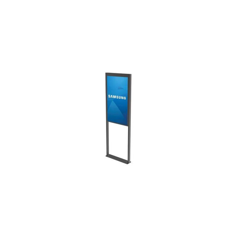 PEERLESS-AV DS-OM46ND-FLOOR Support au sol pour écran vitrine double faces SAMSUNG OM46N-D