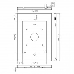 Support bureau VOGEL'S pour tablettes iPad Pro 9.7" à 2 bras de pivot