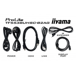 IIYAMA PROLITE TF5538UHSC-B2AG Écran 55" tactile 15 points