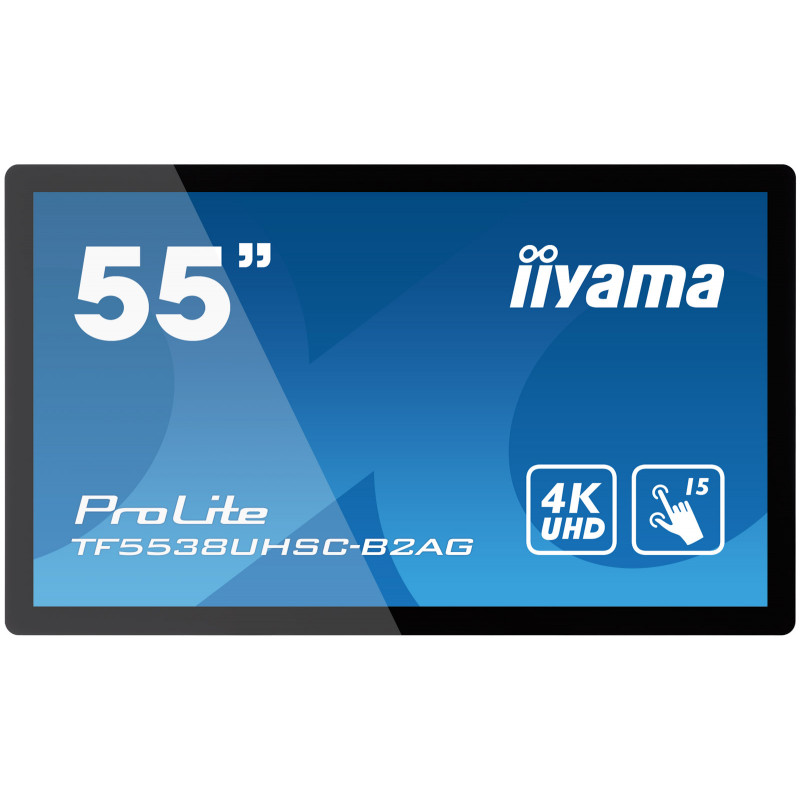 IIYAMA PROLITE TF5538UHSC-B2AG Écran 55" tactile 15 points