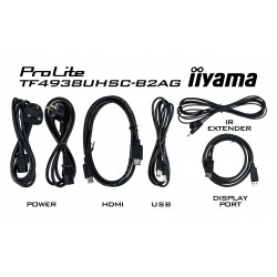 IIYAMA PROLITE TF4938UHSC-B2AG Écran 49" tactile 15 points