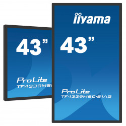 IIYAMA PROLITE TF4339MSC-B1AG Écran 43" tactile 12 points