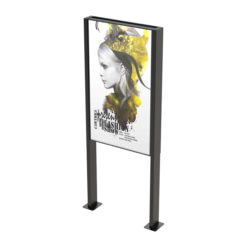 SCREEN UP SP55XS4L Support totem écran vitrine LG 55XS4J paysage