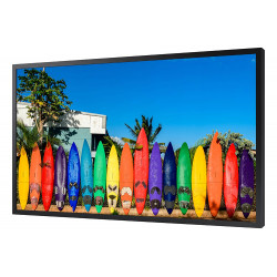 Écran vitrine haute luminosité 55" SAMSUNG OM55B d'une luminosité de 3000CDL