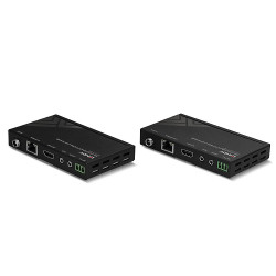 LINDY Kit extender Cat.6 4K30, IR & RS-232 HDBaseT avec PoC, 70m