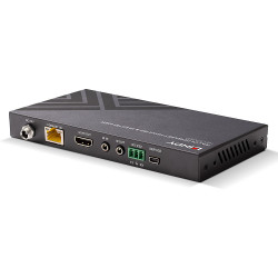 LINDY Récepteur Extender HDBaseT Cat.6 HDMI 4K60, IR & RS-232 avec PoC, 70m