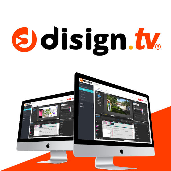 Image présentation Développement applications digitales interactives sur mesures - Disign TV Cloud application Digital Signage