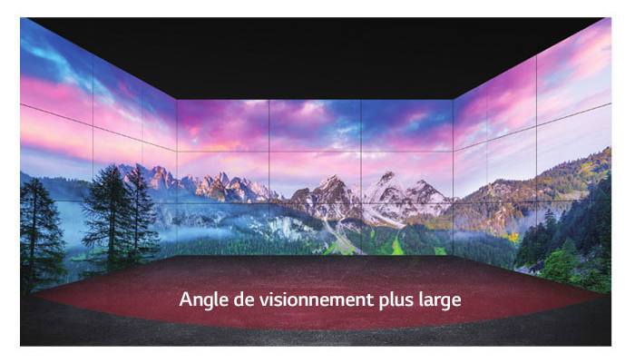 Image description écran 49" pour murs vidéos et écrans géants LG 49VL7F